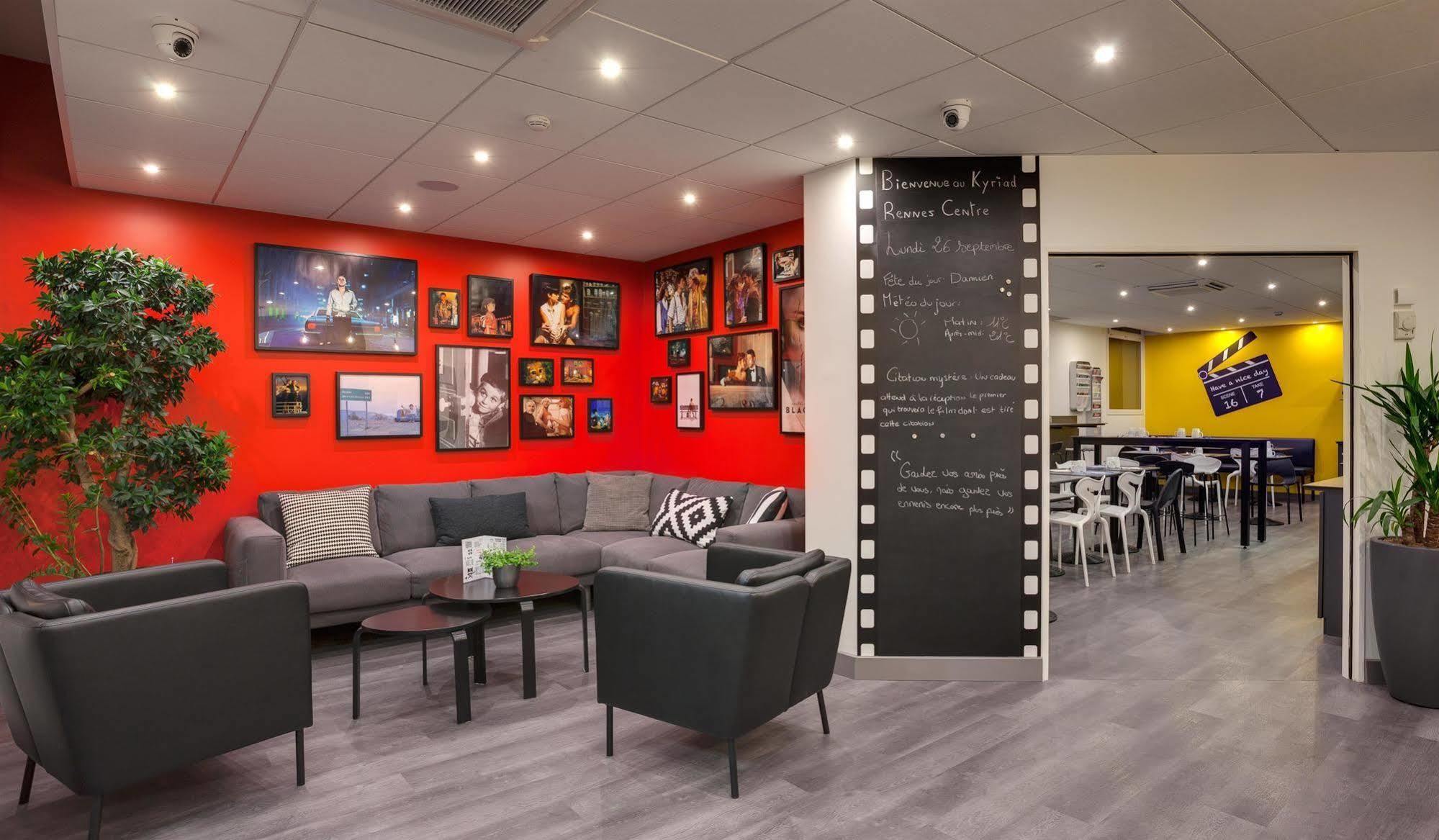 Hotel Kyriad Rennes Centre Gare Kültér fotó